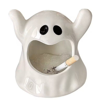 Cute Ghost Ashtray Ins Sense Of Healing