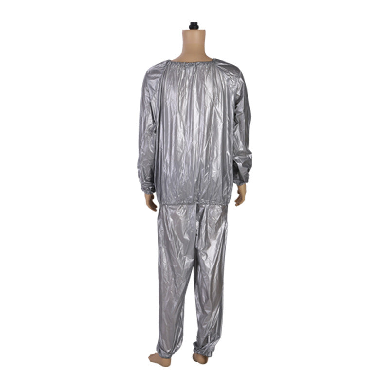 Ordinary silver sauna suit