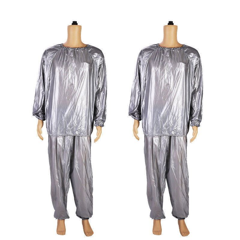 Ordinary silver sauna suit