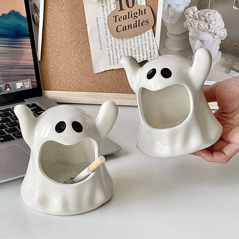 Cute Ghost Ashtray Ins Sense Of Healing