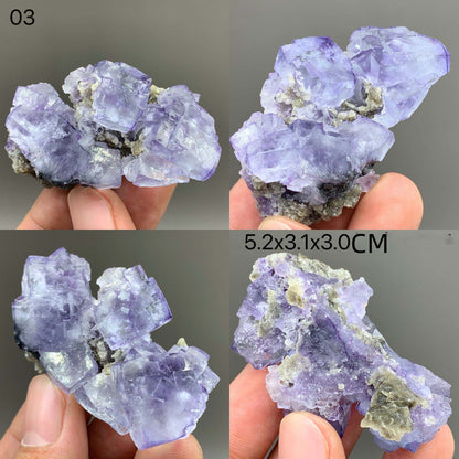 Natural Amethyst Crystal Cluster Quartz Raw Crystals Healing