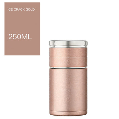 Tea separation cup 316 stainless steel portable tea cup