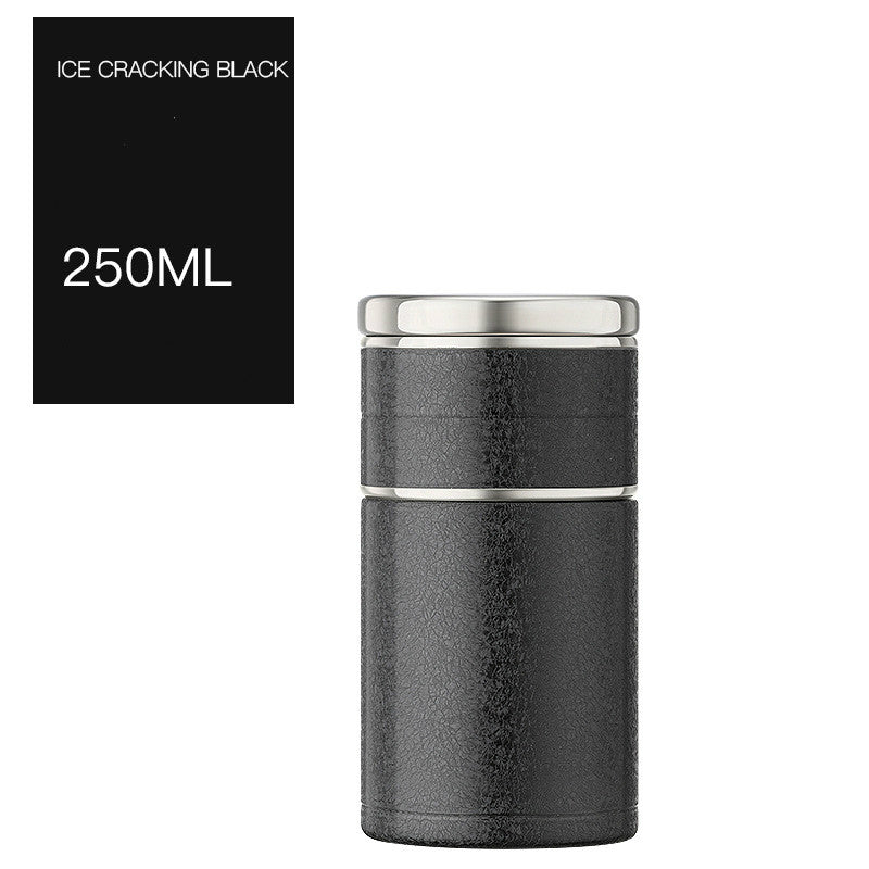 Tea separation cup 316 stainless steel portable tea cup