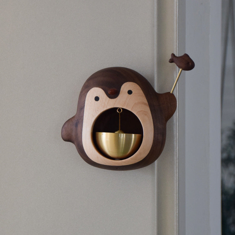 Cute Healing Wood Wind Chime Door Hanging Ornament