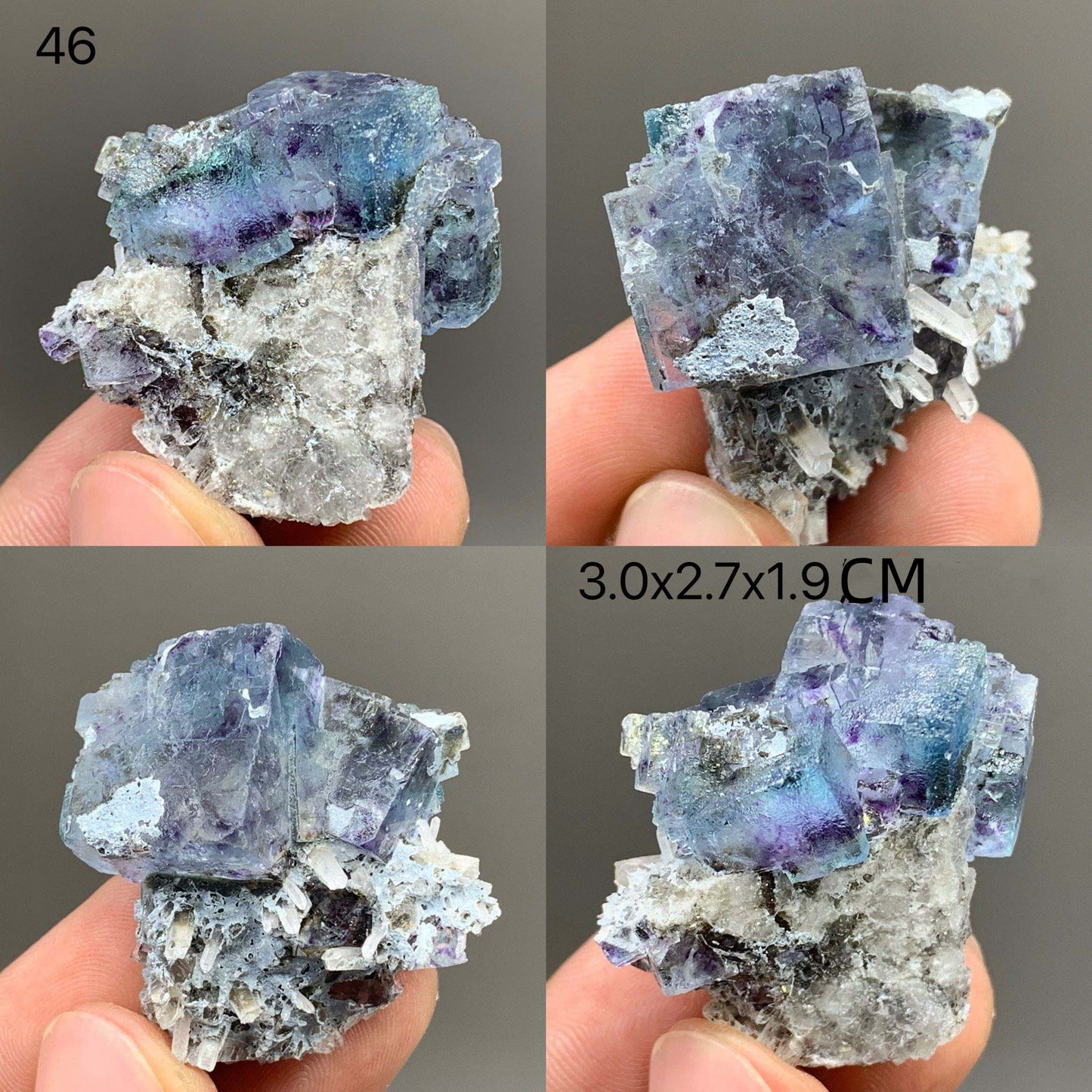 Natural Amethyst Crystal Cluster Quartz Raw Crystals Healing