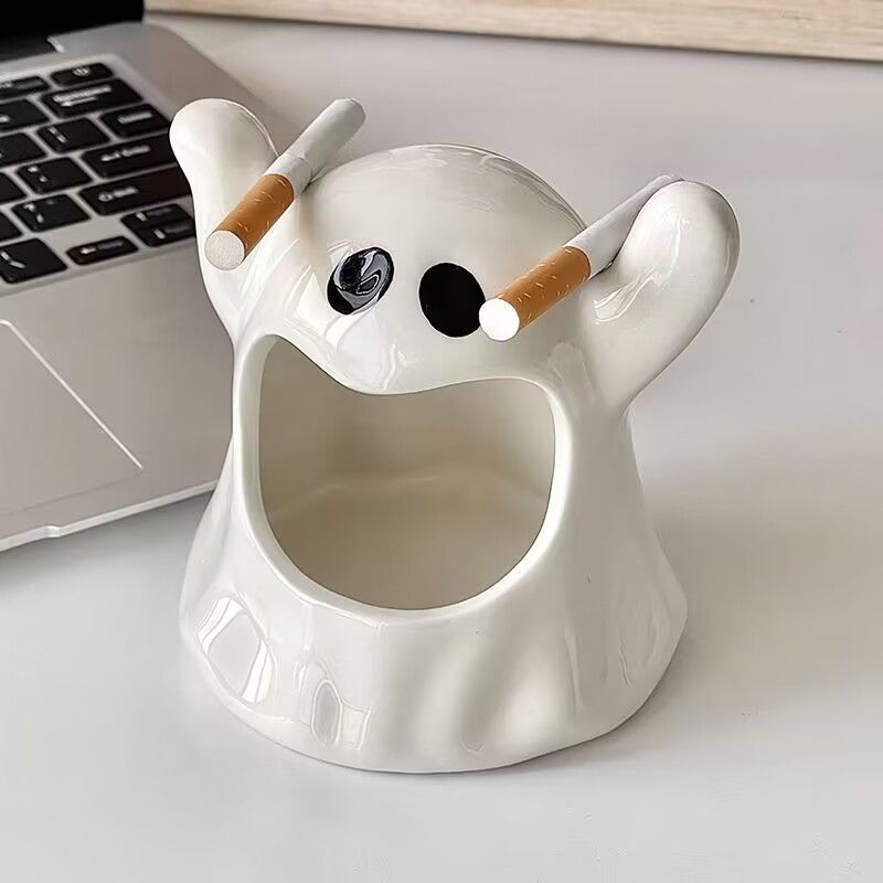 Cute Ghost Ashtray Ins Sense Of Healing