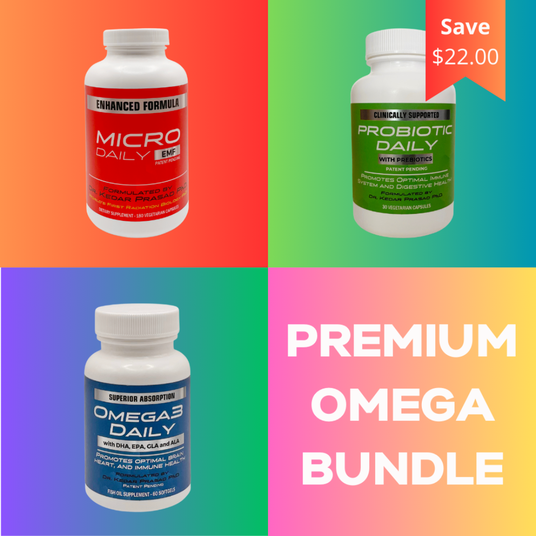 Premium Bundle - EMF+Probiotic+Omega3