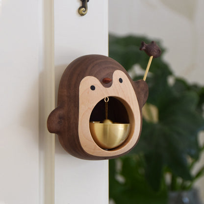 Cute Healing Wood Wind Chime Door Hanging Ornament