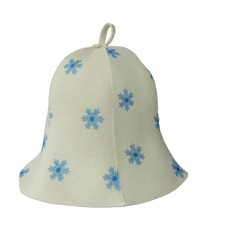 Fashion Simple Felt Sauna Shower Hat