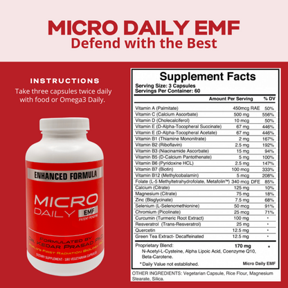 Premium Bundle - EMF+Probiotic+Omega3