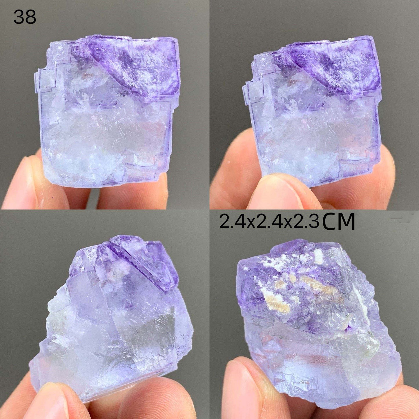 Natural Amethyst Crystal Cluster Quartz Raw Crystals Healing