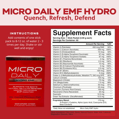 Premium Bundle - EMF Hydro + Probiotic + Omega3