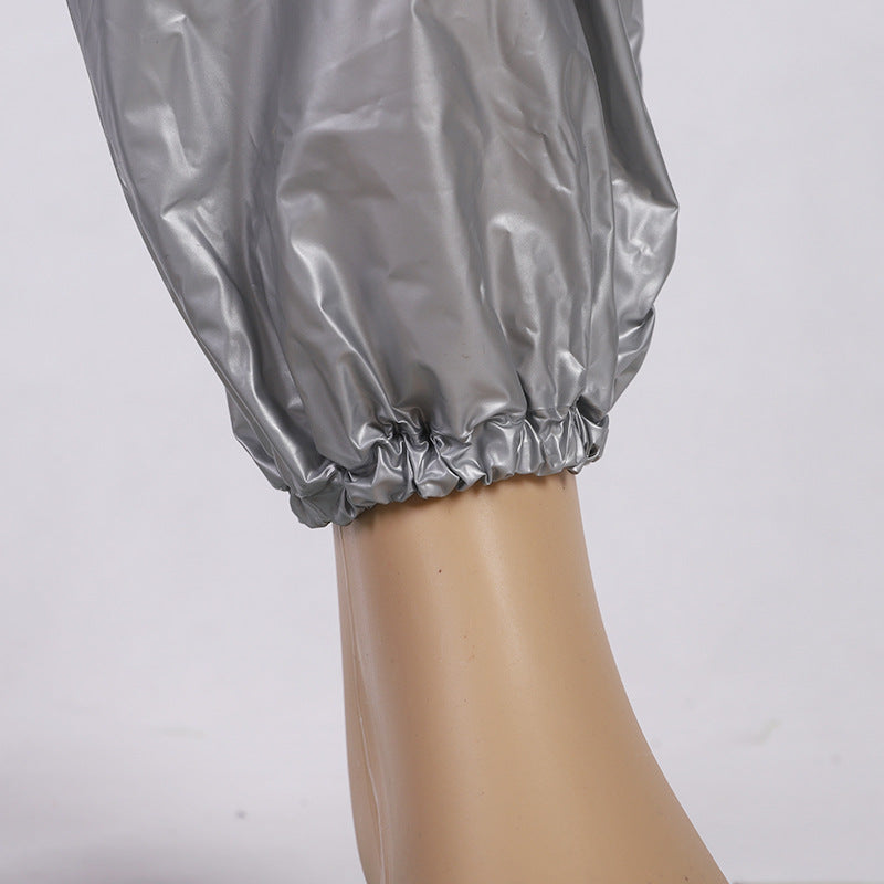 Ordinary silver sauna suit