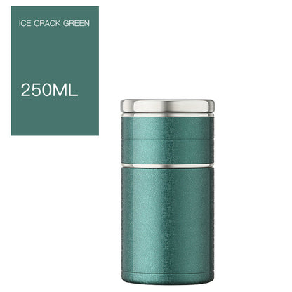 Tea separation cup 316 stainless steel portable tea cup