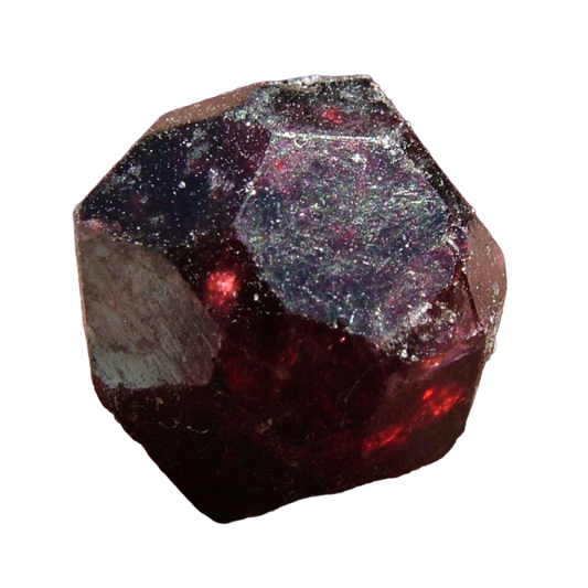 1Pc Natural Red Garnet Quartz Crystal Gemstone Healing Ene