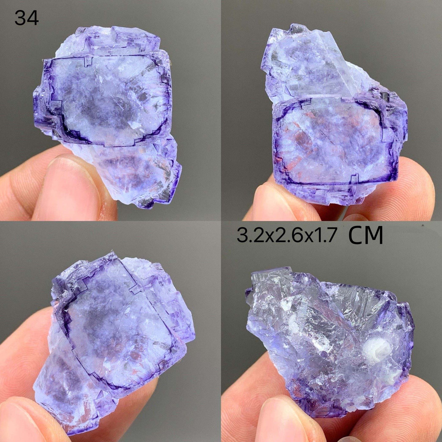 Natural Amethyst Crystal Cluster Quartz Raw Crystals Healing