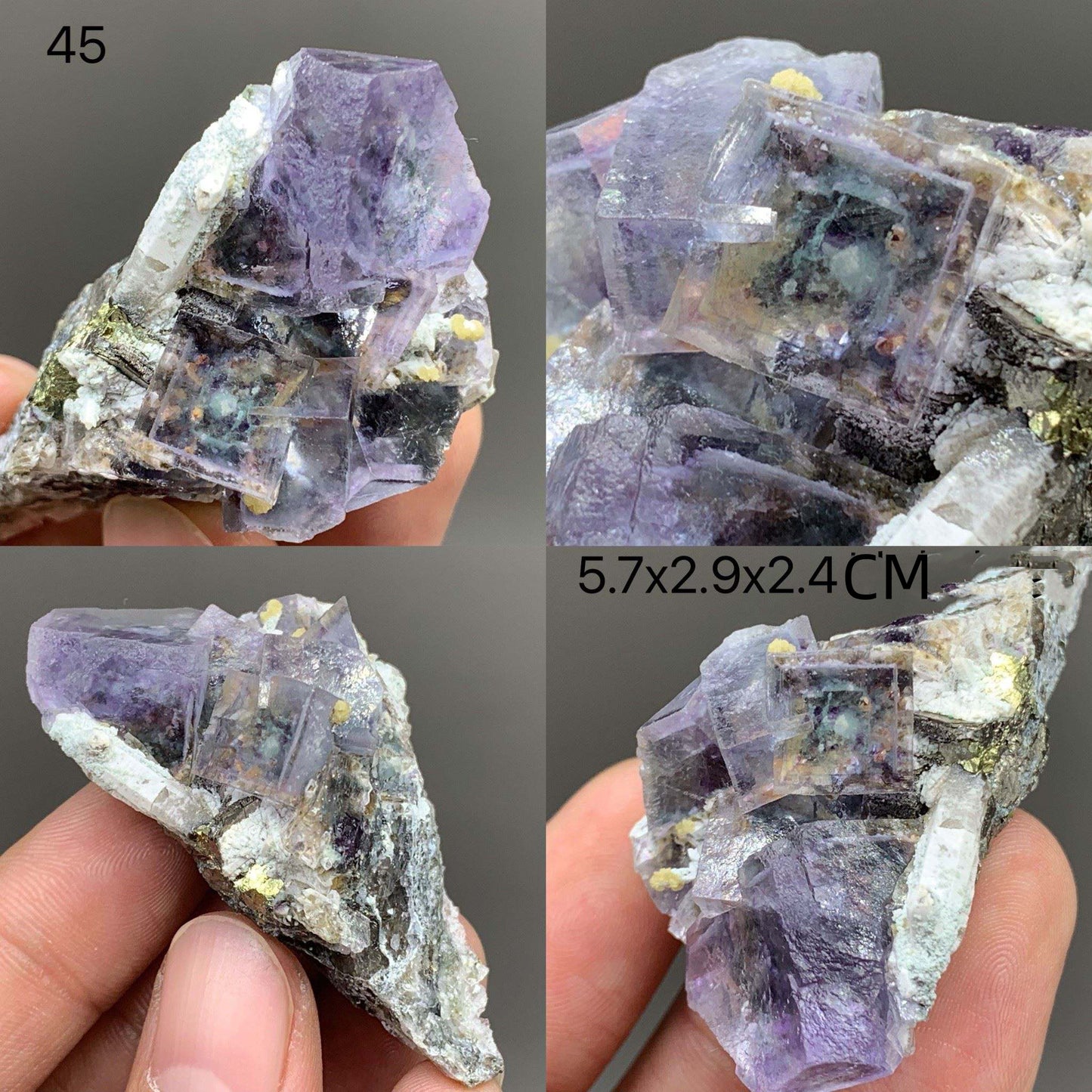 Natural Amethyst Crystal Cluster Quartz Raw Crystals Healing