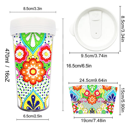 Diamond Art Sticker Drinking Bottle