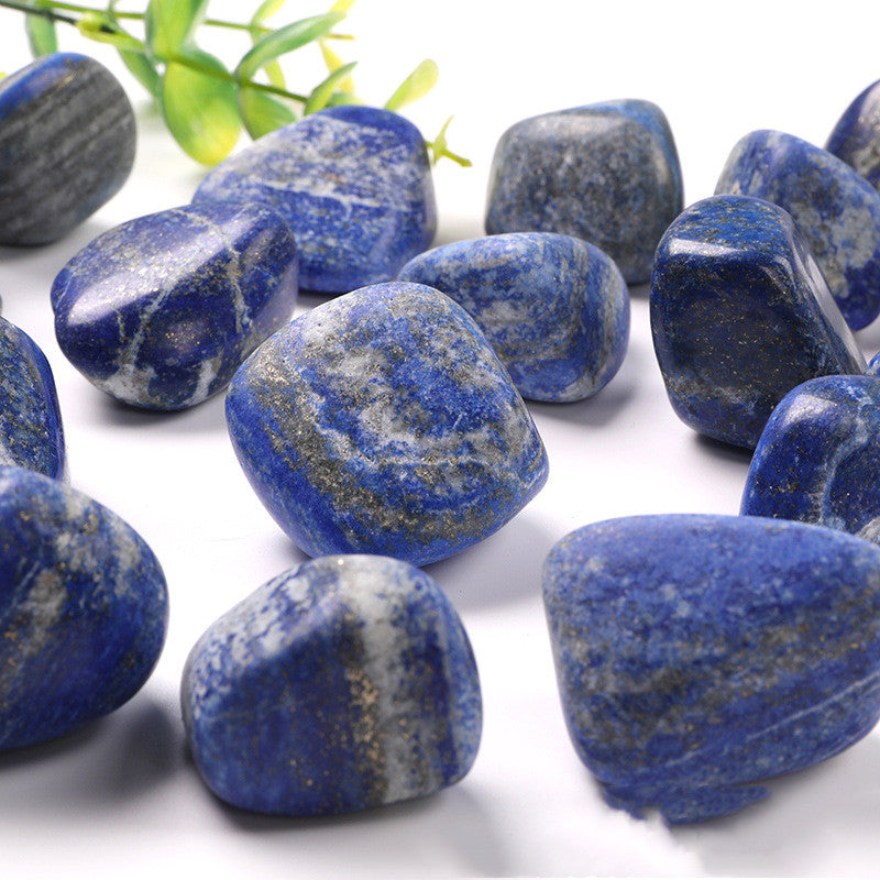 10Pcs Blue Sodalite Stone Tumbled Healing