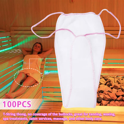 Women's Nonwoven Breathable Disposable Sauna Paper Panties