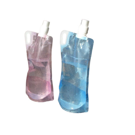 1L Foldable Drinking Water Bottle Bladder Bag