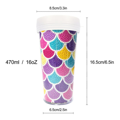 Diamond Art Sticker Drinking Bottle