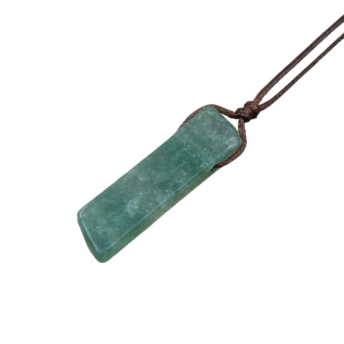 Healing Crystal Natural Stone Slice Pendants Necklace